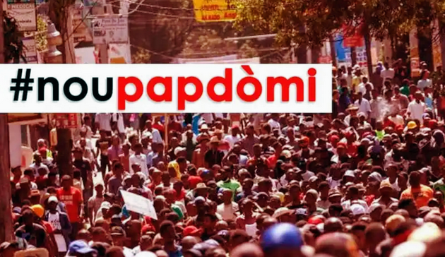 Le collectif « Nou p ap dòmi » annonce un nouveau sit-in